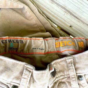 J crew crew cuts boys corduroy uniform pants size 10